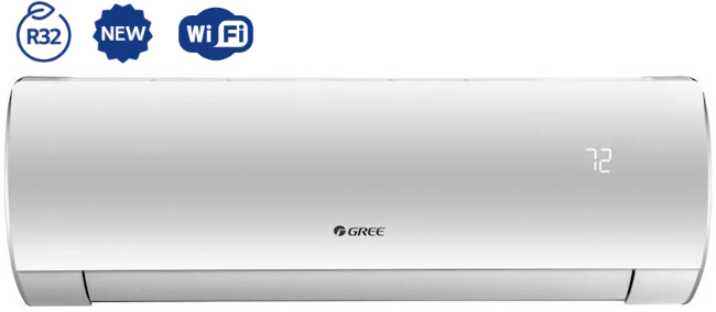 Кондиционер Gree GWH24ACC-K6DNA1F Lyra Inverter (WHITE)